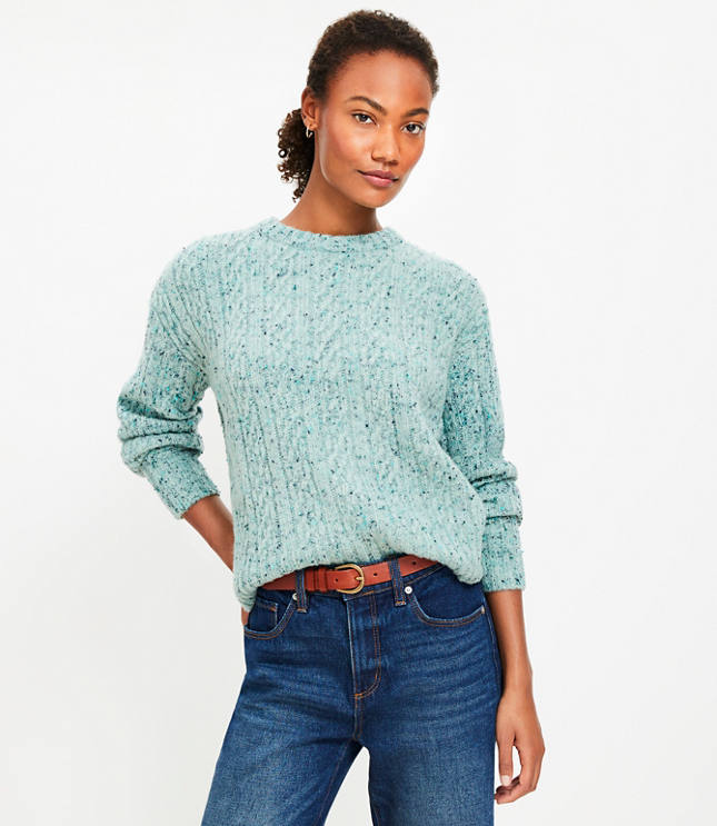 Marled sweater best sale