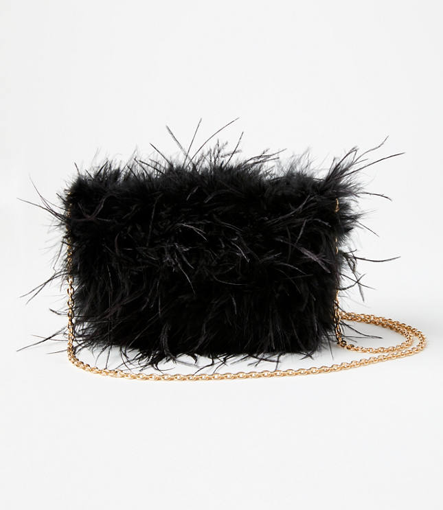 Feather Shoulder Bag