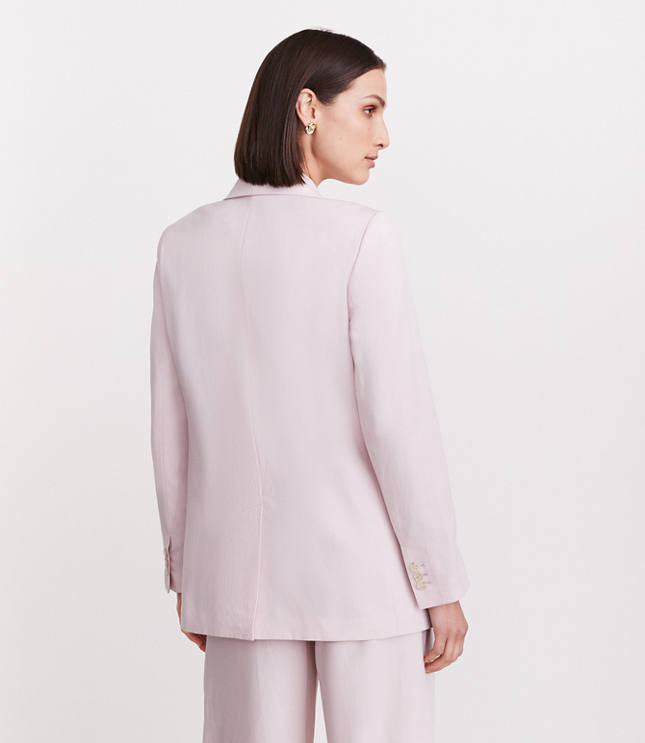 LOFT Versa Pure Spun Double Breasted Blazer