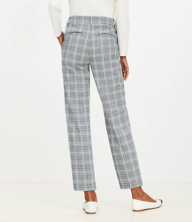 Riviera Slim Pants Plaid