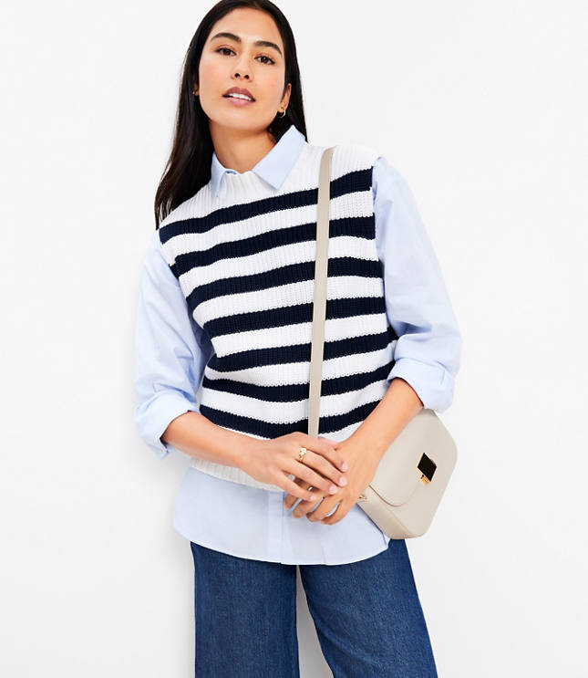 トップス goodenough two tone sweat \