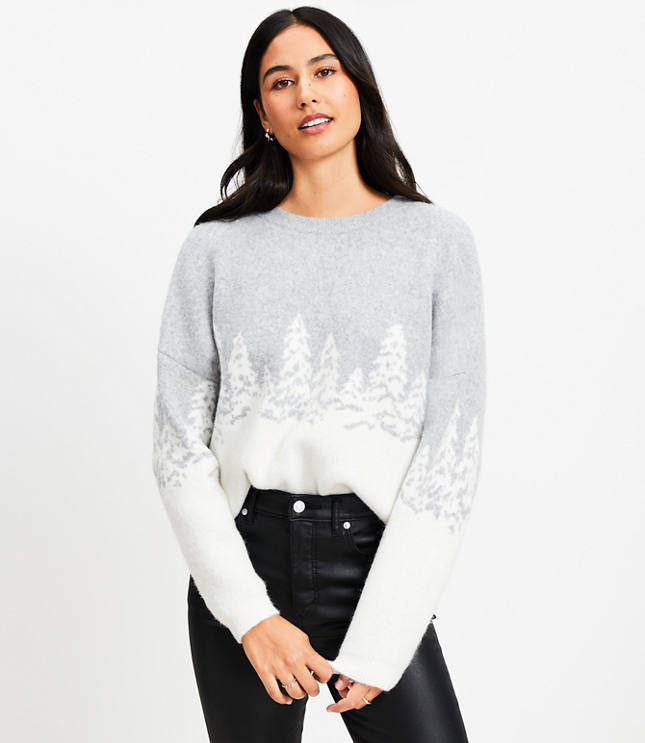 Petite Forest Sweater