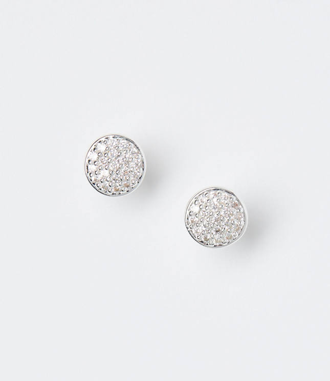 Demi Fine Coin Stud Earrings