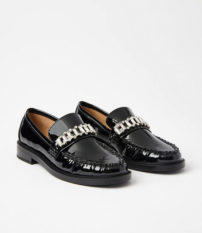 Sparkle Patent Penny Loafers