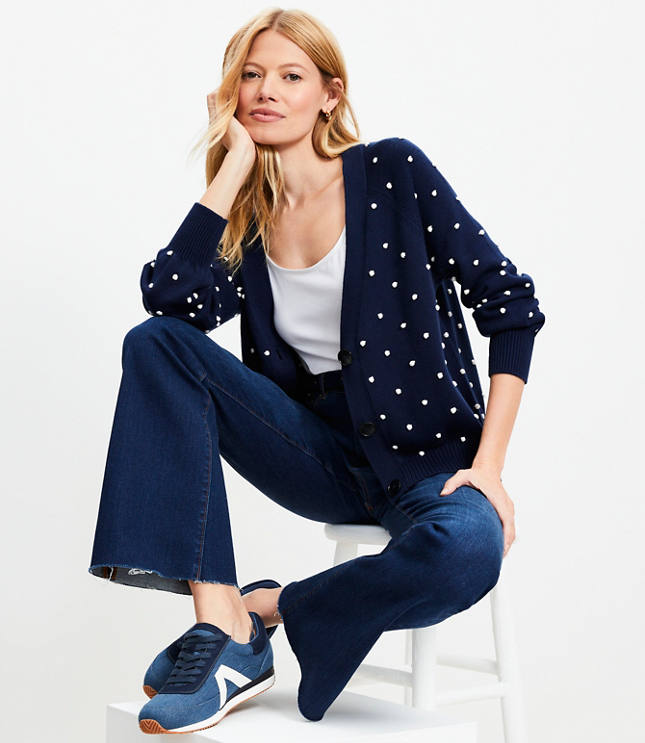 Petite navy cardigan best sale