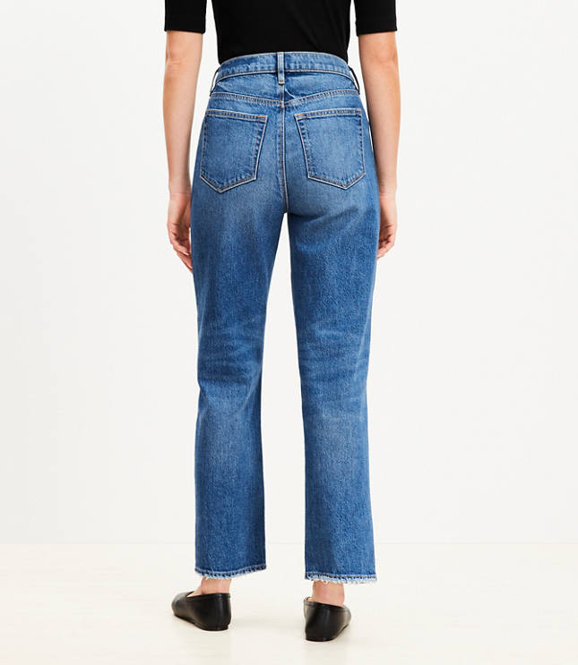 r*.様 highwaist vintagelike straight deni Vinversoesw Women's Y2K high Waisted Irregular Pocket