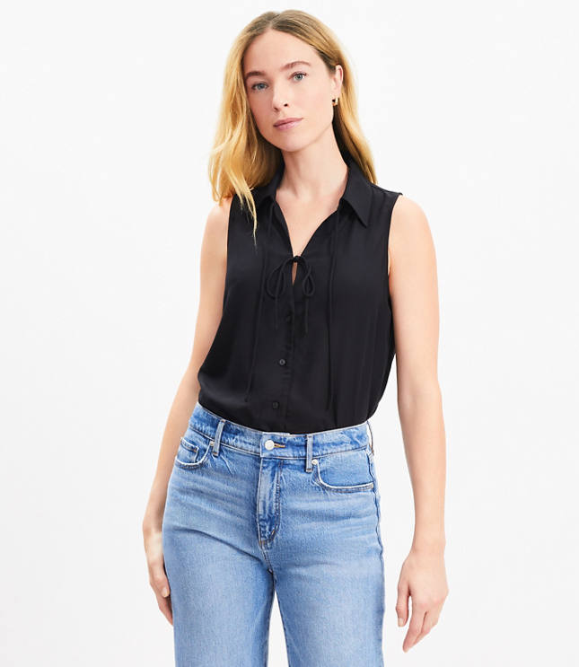 Double Tie Collared Shell