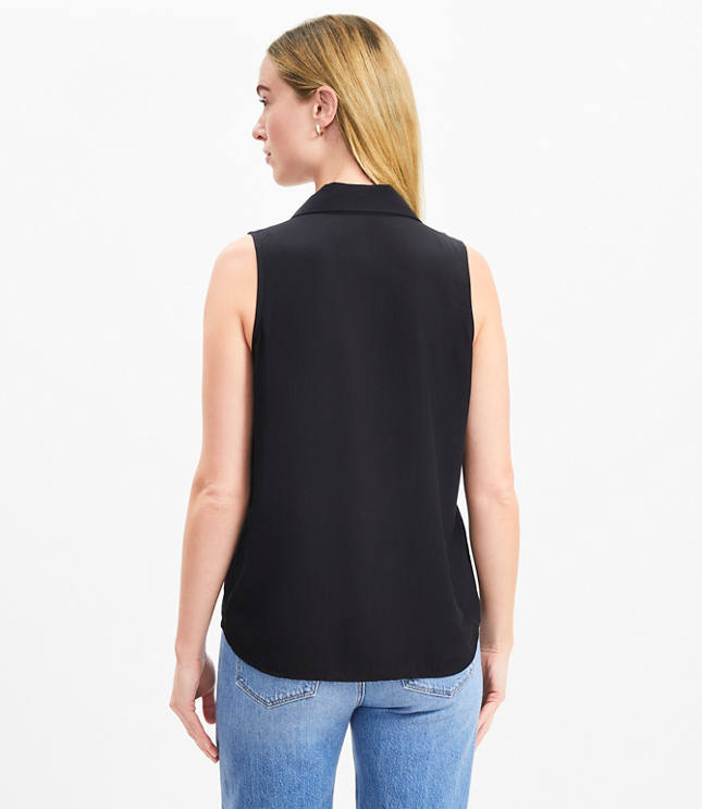 Double Tie Collared Shell