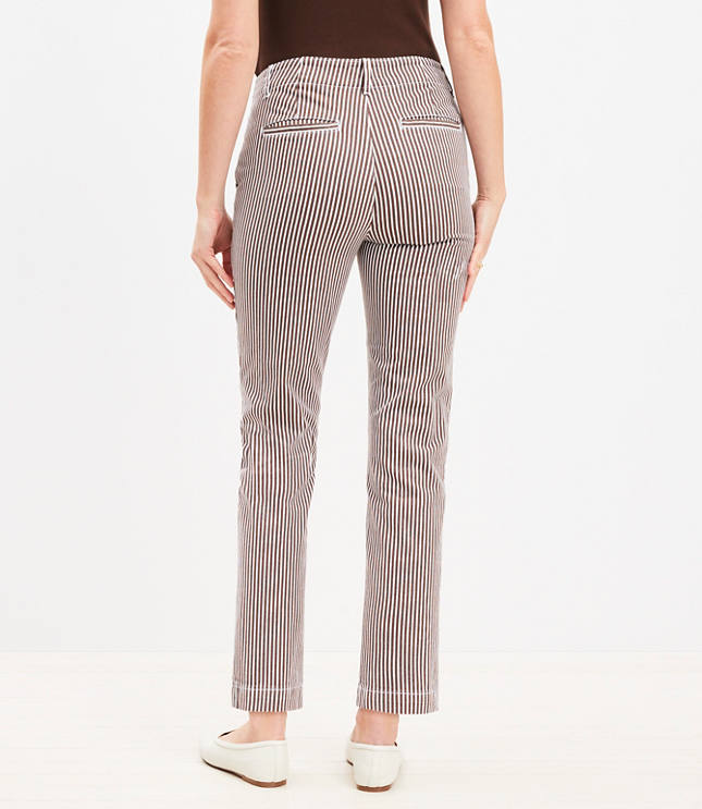 Monroe Slim Chino Pants Stripe