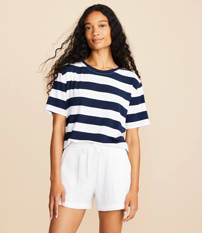 Lou & Grey Striped Softened Tee