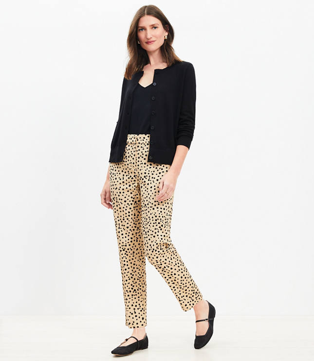 Riviera Slim Pants Cheetah Print