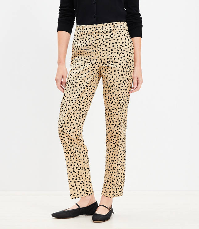 Riviera Slim Pants Cheetah Print