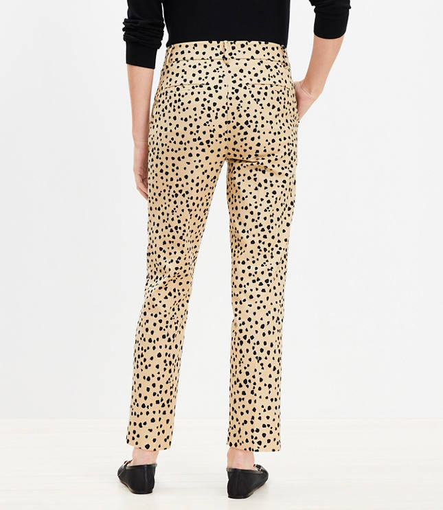 Riviera Slim Pants Cheetah Print