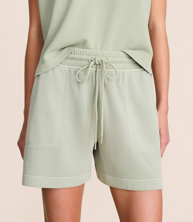 Lou & Grey Terrysoft Split Neck Tee