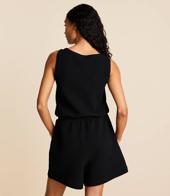 Lou & Grey Textured Tank Romper