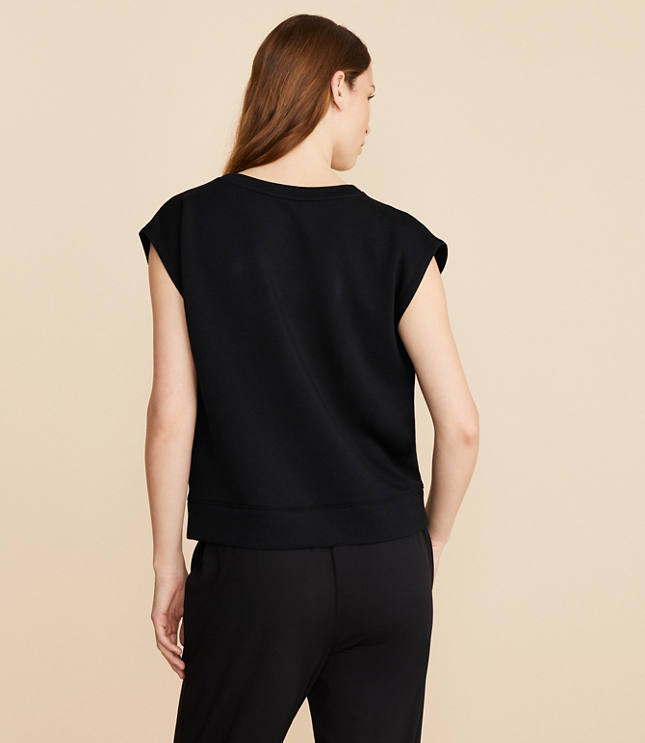 Lou & Grey Scubasoft Pleated Muscle Tee