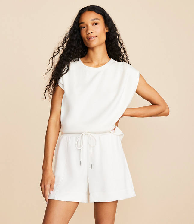 Lou & Grey Scubasoft Pleated Muscle Tee