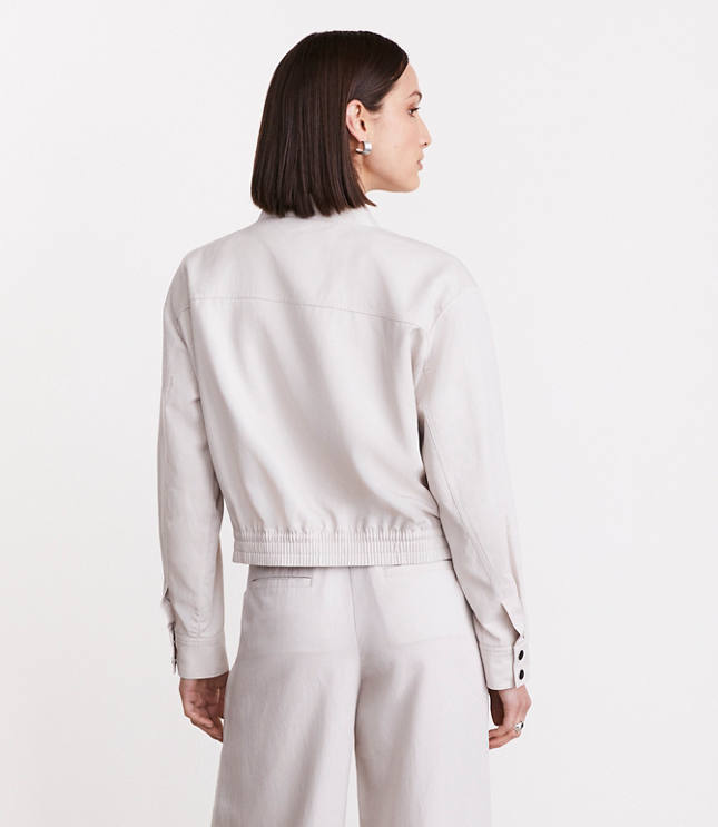 LOFT Versa Pure Spun Bomber Jacket