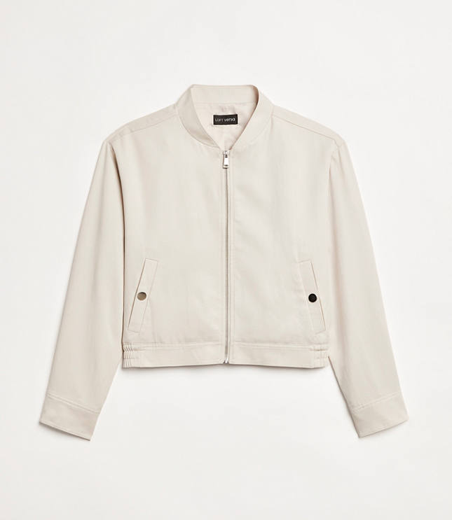 LOFT Versa Pure Spun Bomber Jacket