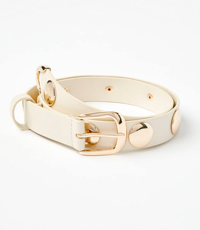 Studded Leather Belt