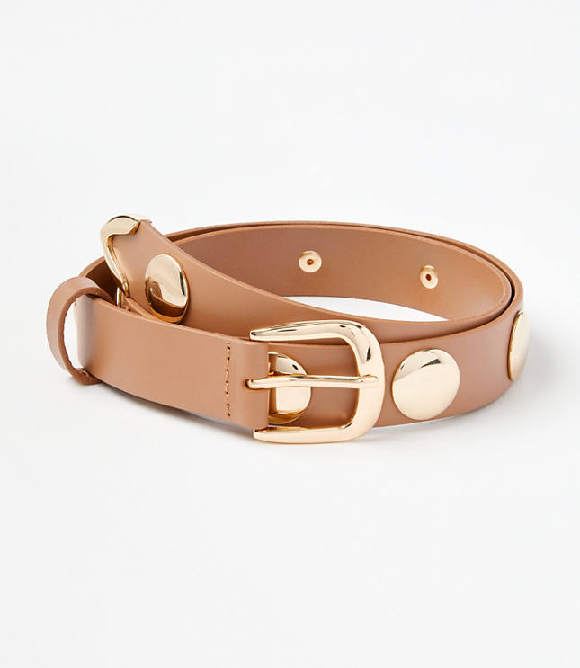 Loft Studded Leather Belt