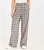 Peyton Trouser Pants in Plaid carousel Product Image 1