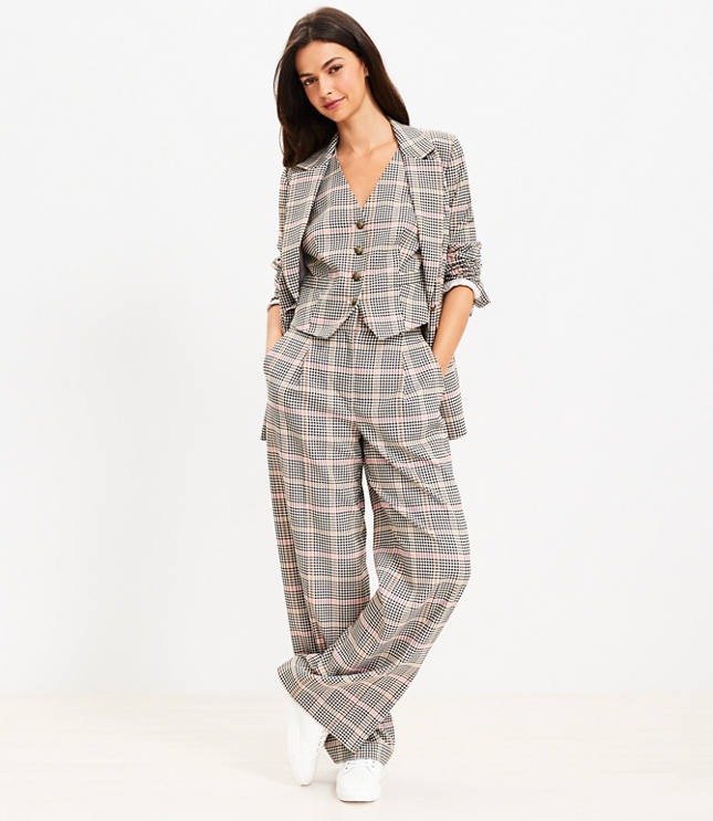 LOFT Peyton Trouser Pants Brushed Flannel