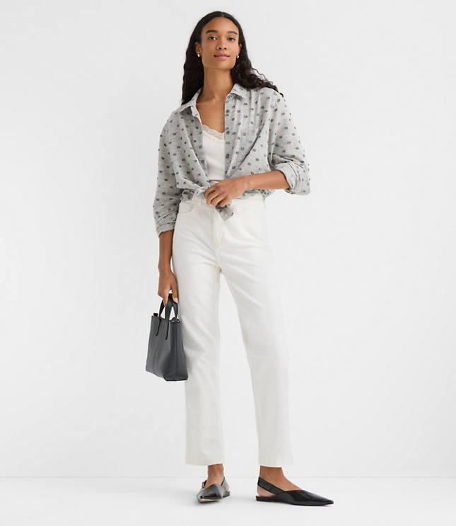 Straight Corduroy Pants