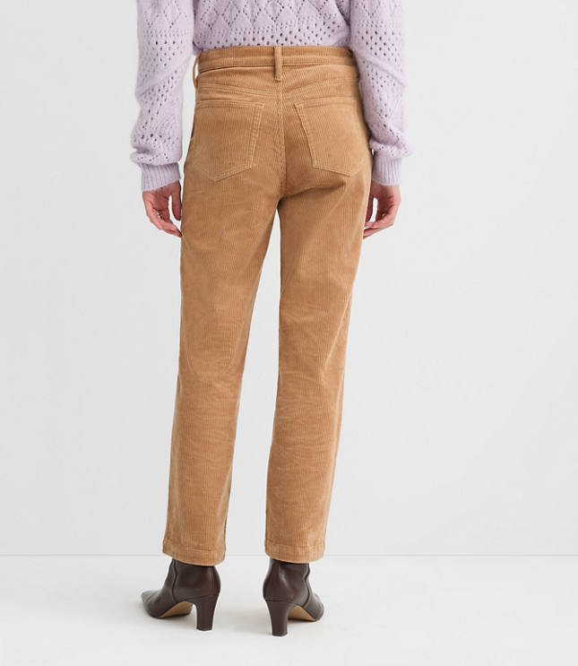 Straight Corduroy Pants