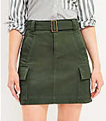 Twill Cargo Pocket Skirt carousel Product Image 2