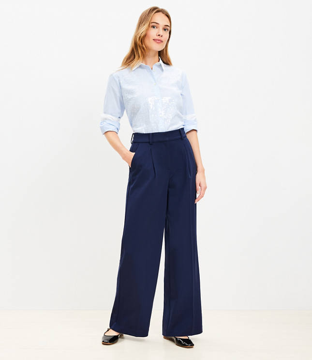 Peyton Trouser Pants in Bi-Stretch