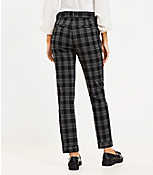 Belted Devin Slim Pants in Plaid carousel Product Image 3