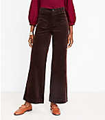 Palmer Wide Leg Pants in Corduroy carousel Product Image 1