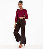 Palmer Wide Leg Pants in Corduroy carousel Product Image 2