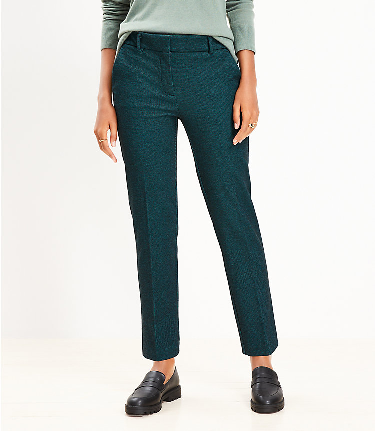 Riviera Slim Pants in Brushed Houndstooth image number null