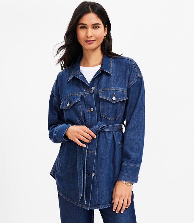 Denim Safari Jacket