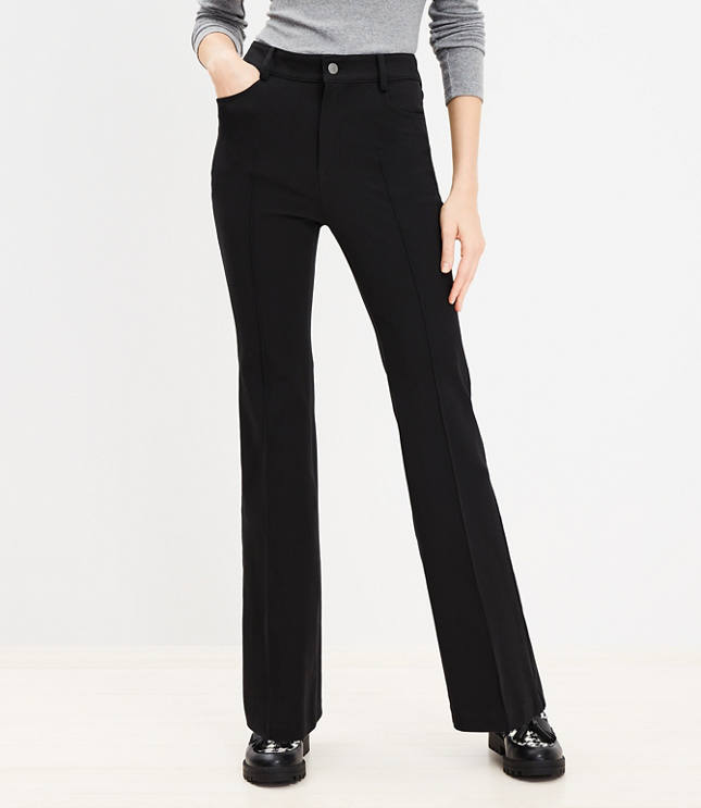 Five Pocket Slim Flare Pants in Bi-Stretch