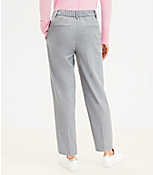 Pleated Pull On Slim Pants in Heathered Brushed Flannel carousel Product Image 3