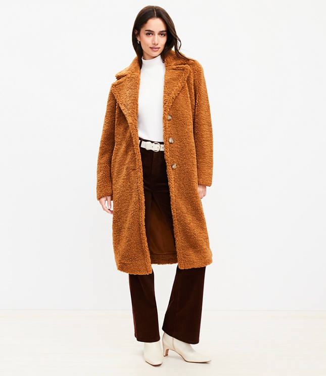 Shearling Modern Coat