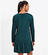 Houndstooth Flounce Swing Dress carousel Product Image 3