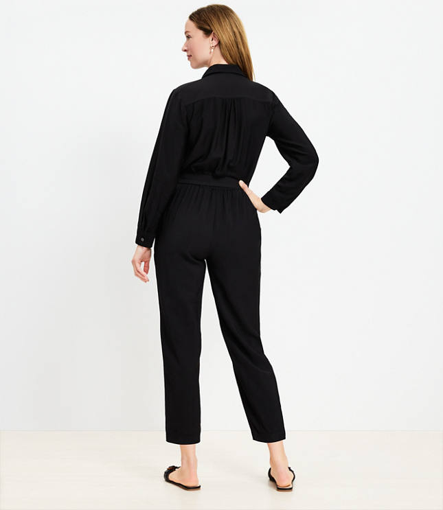 Belted Pocket Jumpsuit