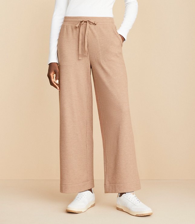 Lou & Grey Wanderweave Wide Leg Trousers