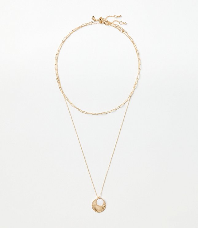 Julie Thévenot Simple Isiand Necklace - Blue