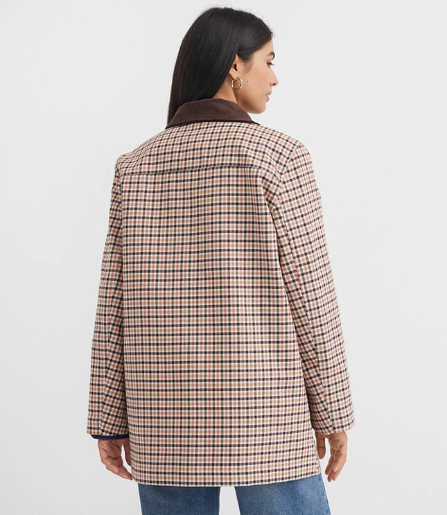 Plaid Barn Jacket