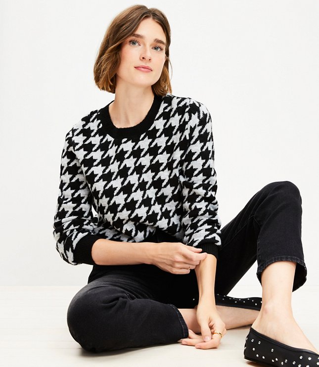 Houndstooth Sweater