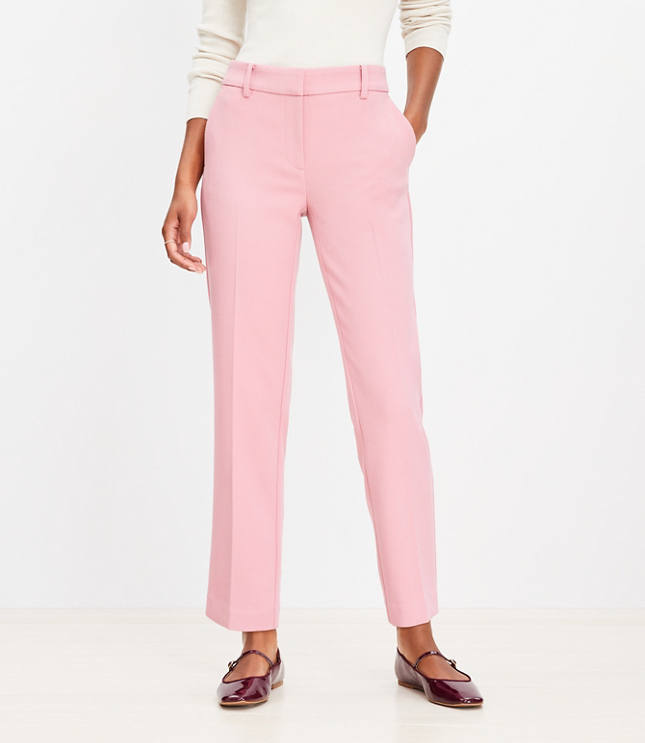 Petite Riviera Slim Pants in Doubleface