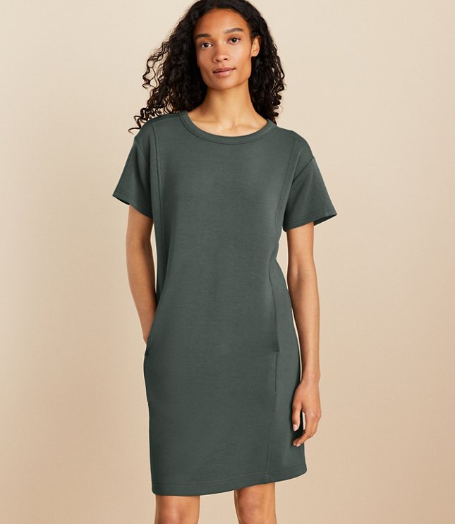 Petite Lou & Grey Seamed Scubasoft Mini Pocket Dress