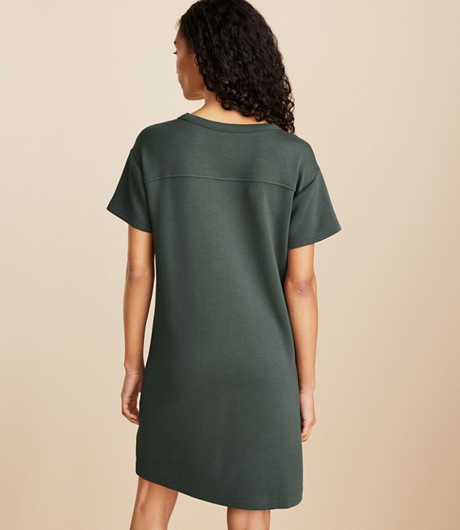 Petite Lou & Grey Seamed Scubasoft Mini Pocket Dress