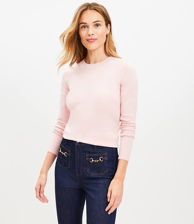 Petite Pink Sweaters and Cardigans Loft