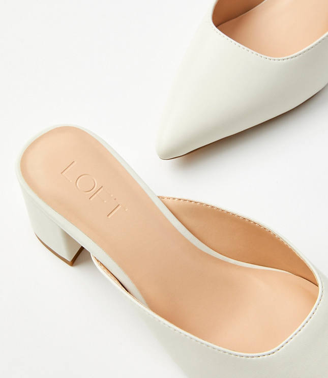 Modern Heeled Mules